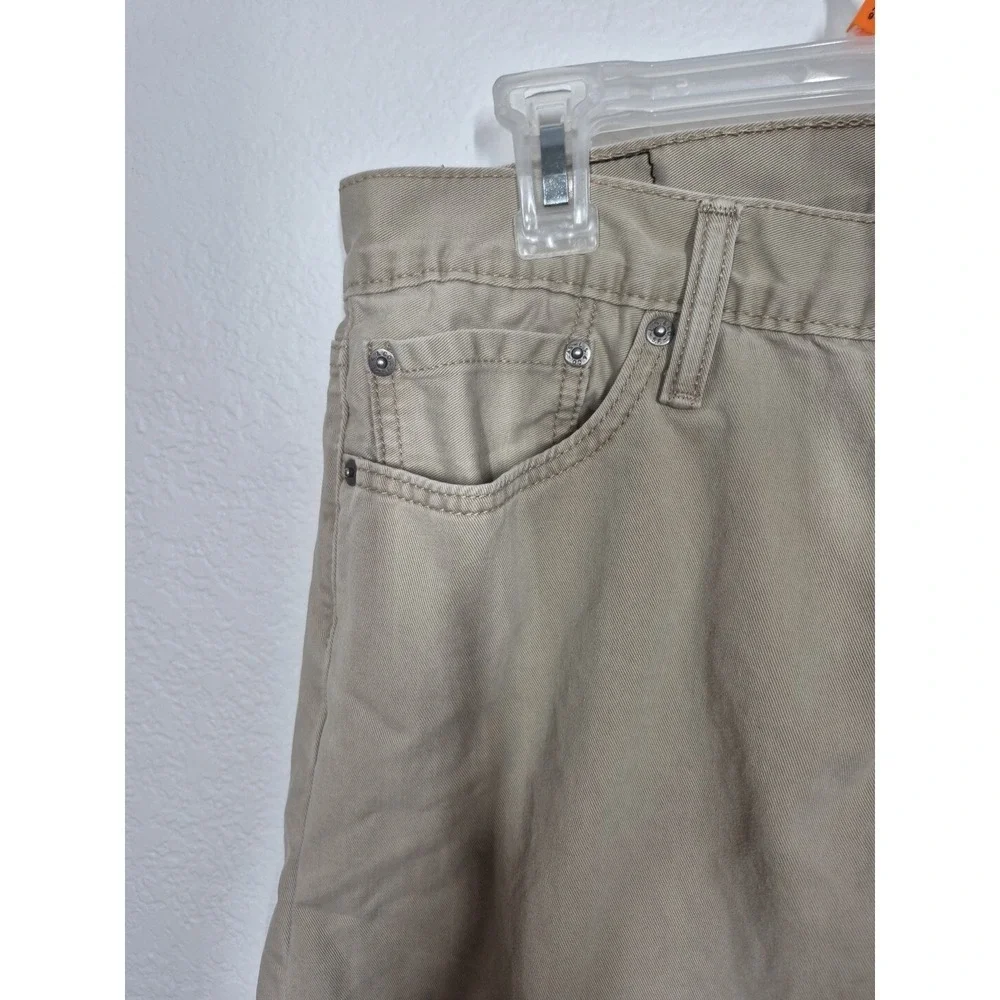 Levi's‎ 514  White Tab  Jeans Mens 34x30 Tan 5 Pkt Straight Leg Grunge